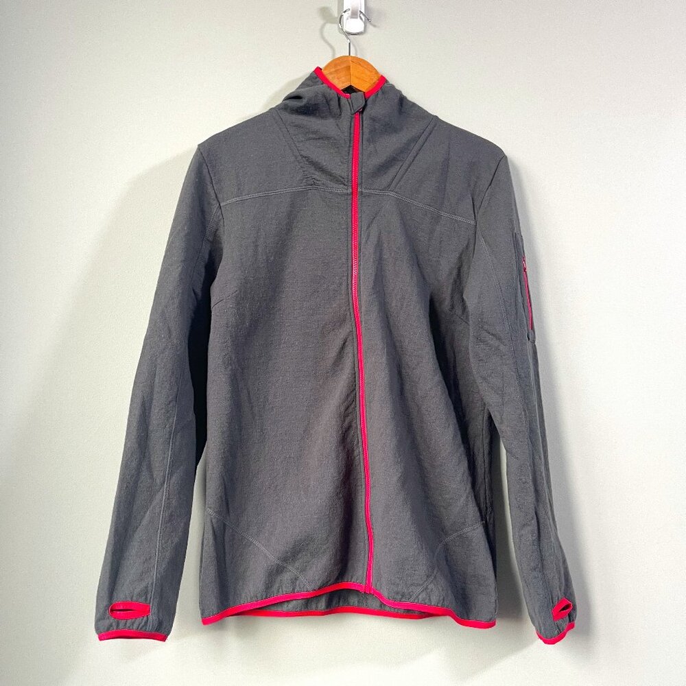 McKinley under layer Zipped Hoodie in Gray size Large